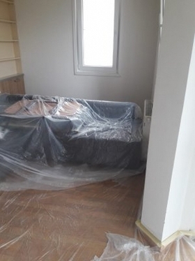 Boya Badana Ustası Eşya Koruma Örtüsü